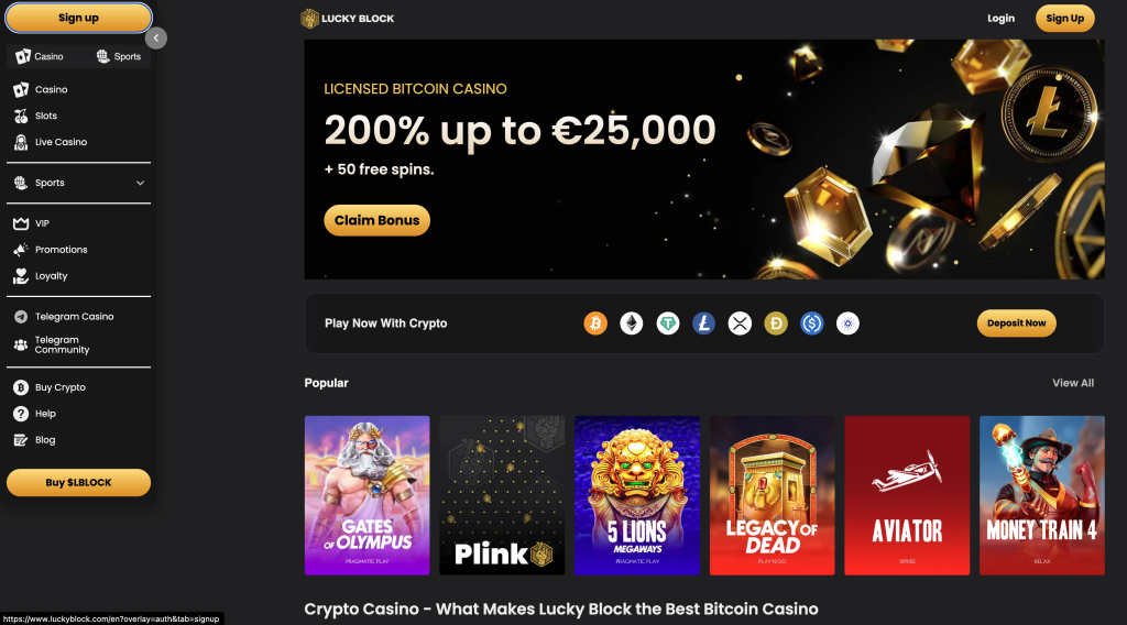Lucky Block Casino