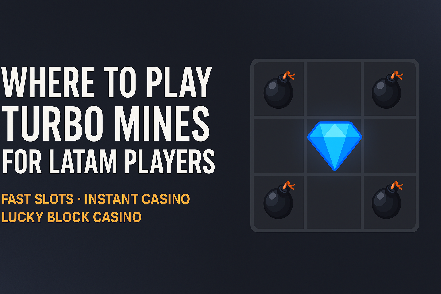 Turbo Mines LatAm Banner